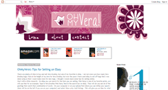 Desktop Screenshot of ohmyvera.com